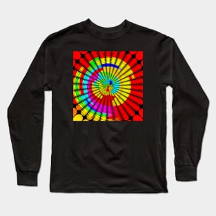 Rainbow Spiral Long Sleeve T-Shirt